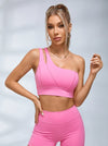 Solid Color Tailoring Backless Quick Dry Sports Bras