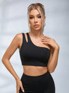 Solid Color Tailoring Backless Quick Dry Sports Bras