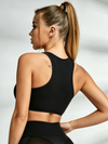 Cutout Racerback Crop Top & Patent Leather Leggings Set