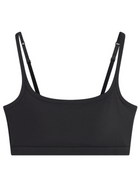 Women's Ribbed Scoop Neck Wireless Bralette