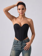 Sculpting Strapless Sweetheart Corset Top