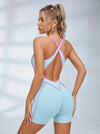 Cross Back Fit Romper