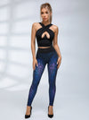 Leopard Print Fly-Eye Hip-lift Leggings