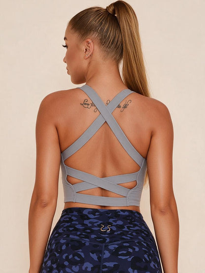 Cross Back Medium-support Bras