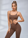Flare Cutout Jumpsuit