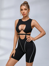 Sexy Hollow Out Short Romper