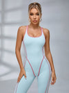 Cross Back Jumpsuit