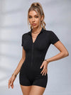 Corset Zipper Jumpsuit