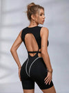 Sexy Hollow Out Short Romper