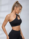One-shoulder Sports Ankle Bras