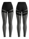Super Sexy Unique Mesh Hip-lift Leggings