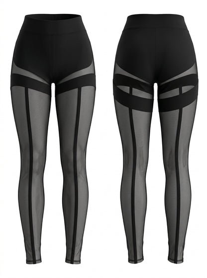 Super sexy, einzigartige Netz-Leggings mit Po-Push-up