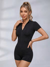 Corset Zipper Jumpsuit