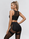 Super Sexy Unique Mesh Hip-lift Leggings