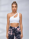One-shoulder Sports Ankle Bras