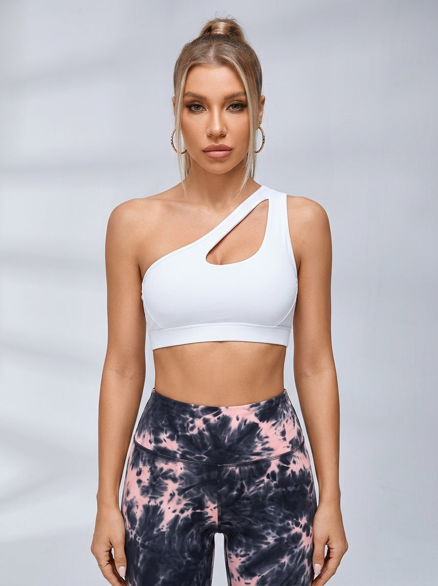 Einschulter-Sport-Bralettes