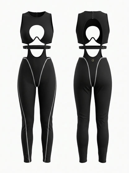 Sexy Hollow Out Jumpsuit