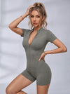 Corset Zipper Jumpsuit