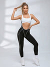 Sexy Contrast Color Unique Cutout Booty Jumpsuit