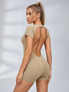 Backless Hip-lift Romper