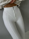 ❤ZASUWA Female Must Have Zipper Leggings