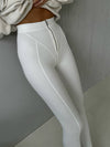 ❤ZASUWA Female Must Have Zipper Leggings