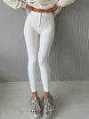 ❤ZASUWA Female Must Have Zipper Leggings