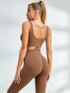 Quick-Dry Hollow Out Jumpsuit