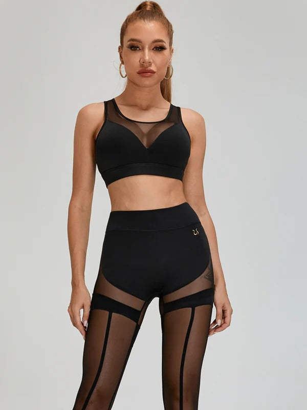 Super Sexy Unique Mesh Hip-lift Leggings