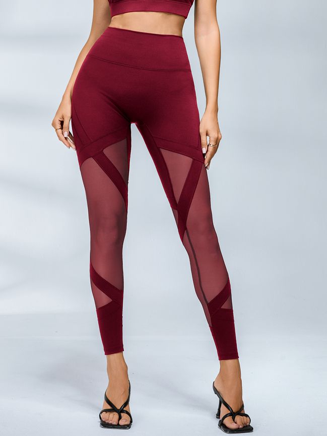 Sexy Sheer Mesh Hip-lift Leggings – ZASUWA SPORTSWEAR