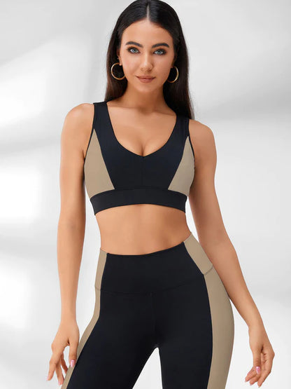 Leggings mit Kontrastfarbe