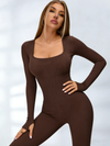 ZASUWA Female Ribbed Breathble Jumpsuit