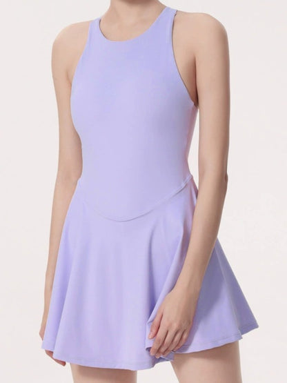 Cross Back 2 In 1 Anti-glare Quick-dry Dress