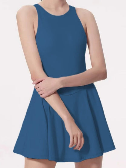 Cross Back 2 In 1 Anti-glare Quick-dry Dress