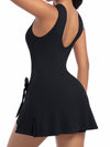 Solid Color 2 in 1 Design Quick-dry Dress