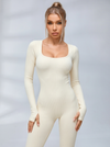 Ribbed Breathble Jumpsuit