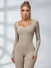 Sexy Cutout Pocket Booty Cargo Jumpsuit