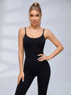Ribbed Backless Scrunch Bum Jumpsuit