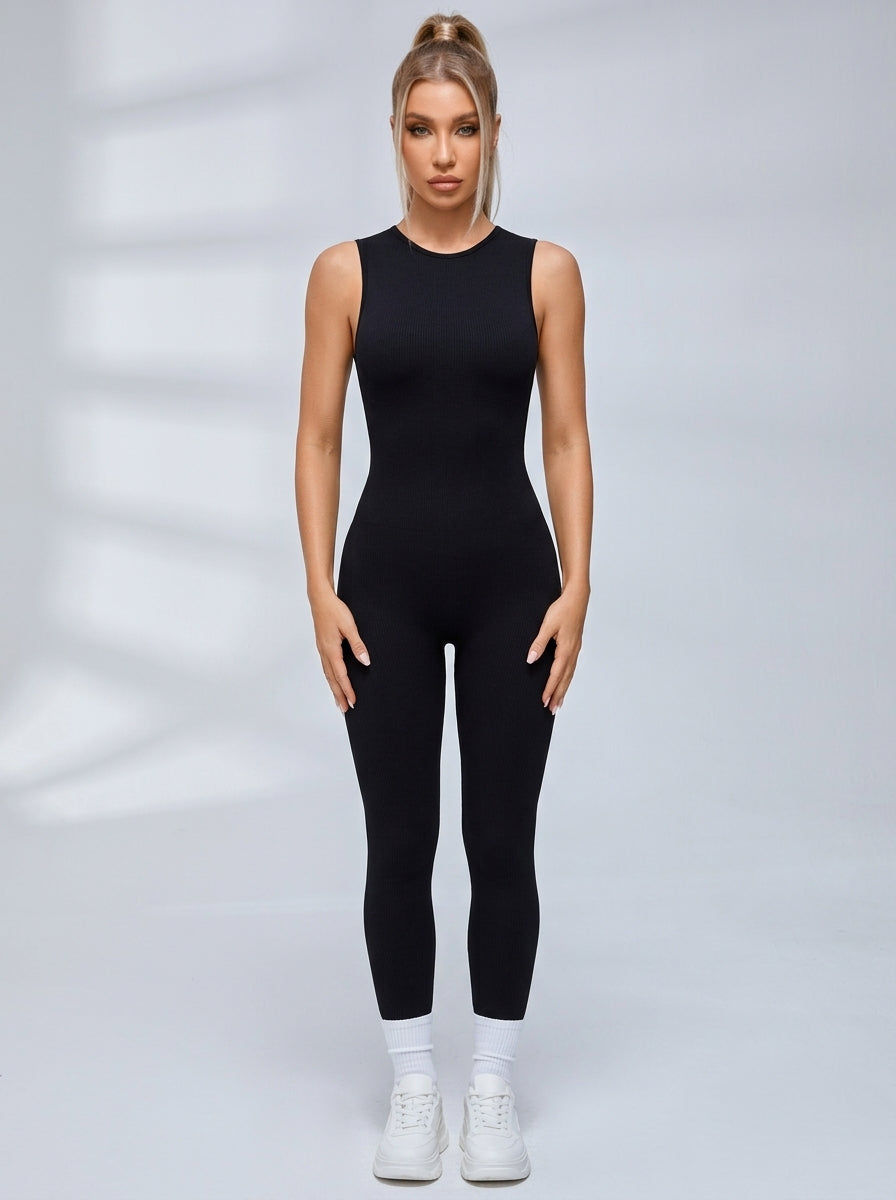 Backless Scrunch Bum Jumpsuit