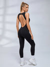 Backless Scrunch Bum Jumpsuit