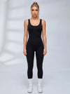 Cross Back Scrunch Bum Jumpsuit