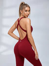 Cross Back Scrunch Bum Jumpsuit