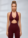 Hollow Out Backless Jumpsuit