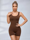 Sexy Deep V-shaped Waist Backless Hip-lift Elastic Tight Scrunch Bum Romper