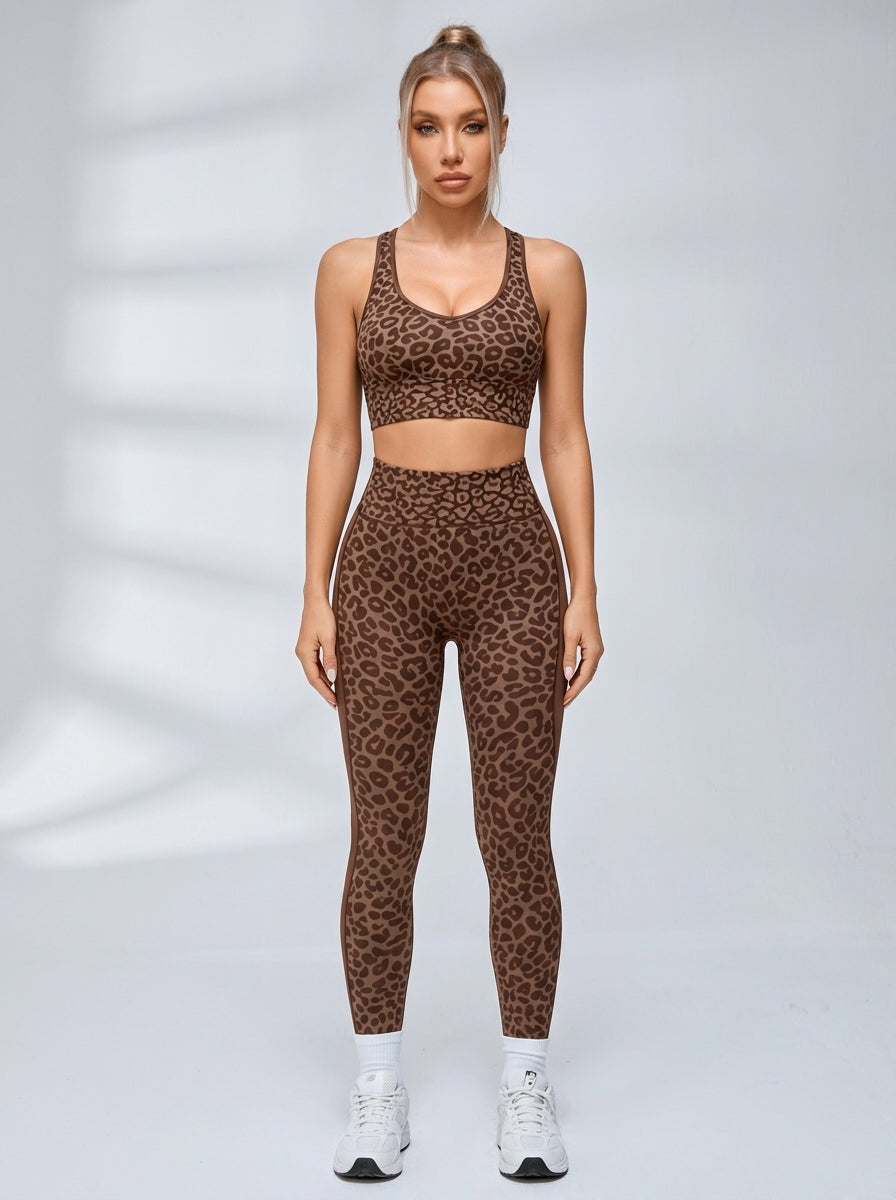 Leopard Print Tracksuit