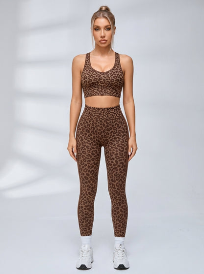 Leopard Print Tracksuit