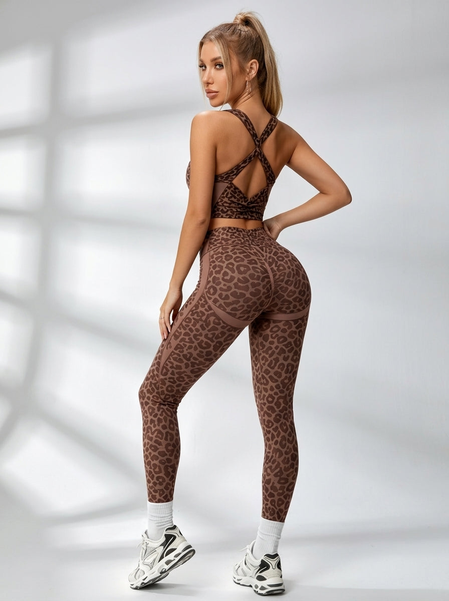 Leopard Print Tracksuit