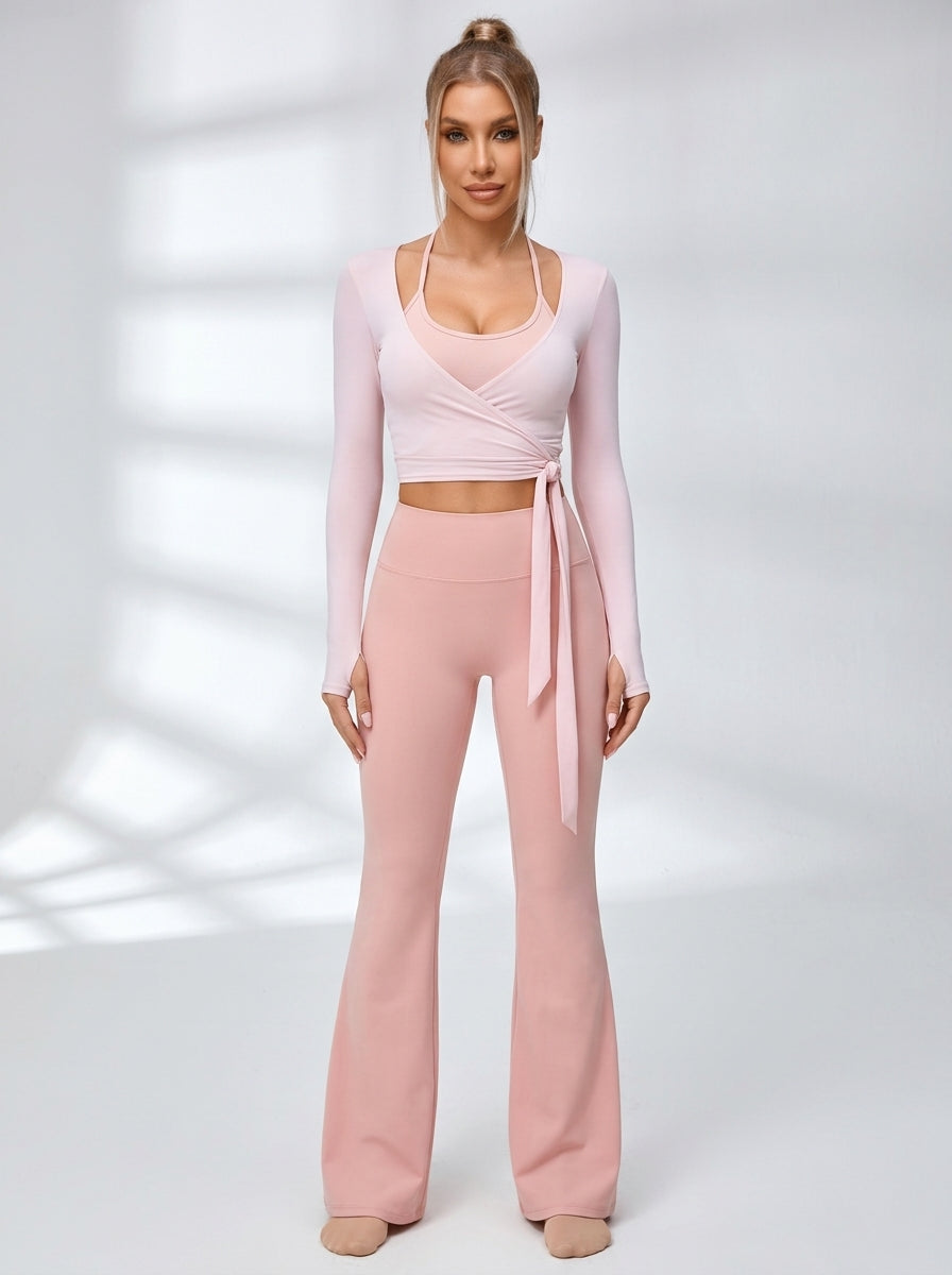 Solid Color 3 Pieces Quick Dry Tracksuit