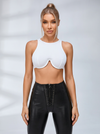 Leather Push Up Cross Back Tracksuit