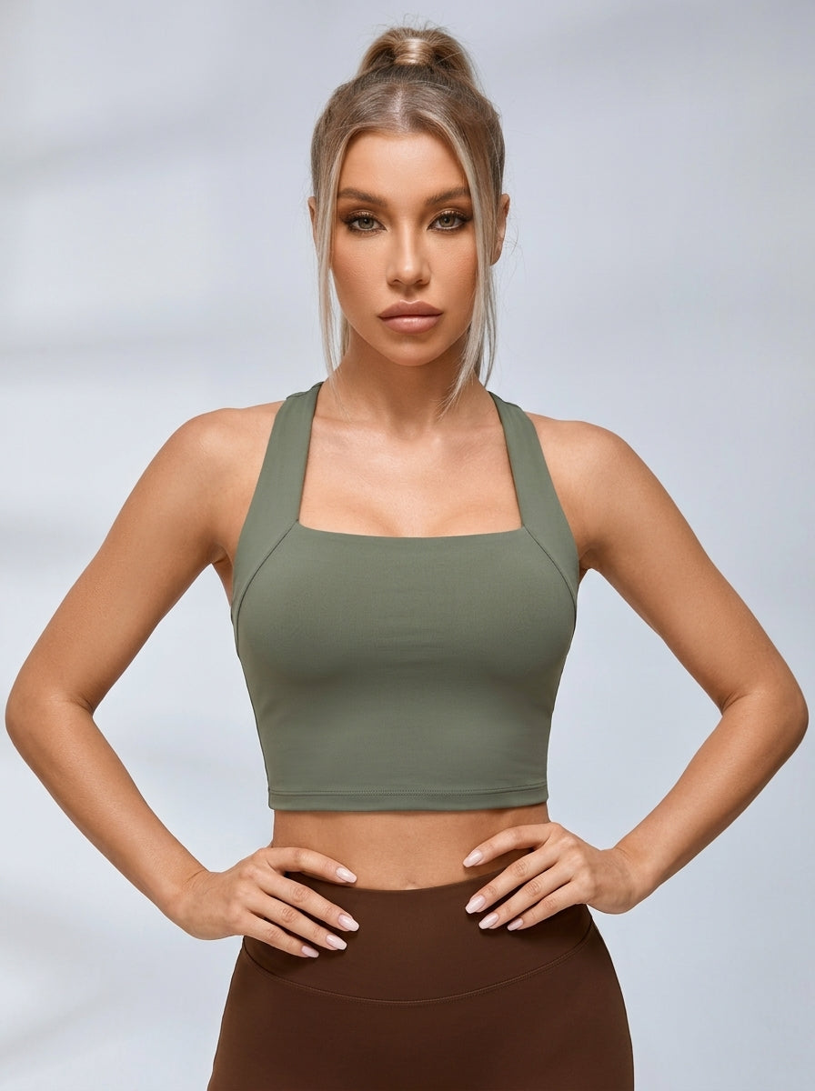 Cross Back Quik-dry Tank